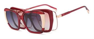 OCCHIALI DA VISTA CON CLIP DONNA PLASTICA