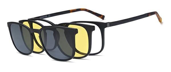 OCCHIALI DA VISTA CON CLIP UNISEX PLASTICA