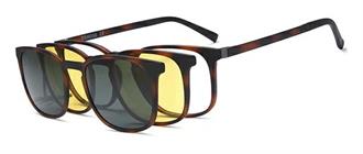 OCCHIALI DA VISTA CON CLIP UNISEX PLASTICA