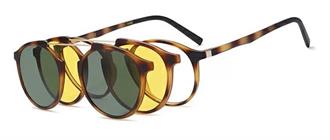 OCCHIALI DA VISTA CON CLIP UNISEX PLASTICA