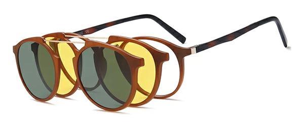 OCCHIALI DA VISTA CON CLIP UNISEX PLASTICA