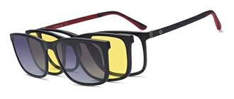 OCCHIALI DA VISTA CON CLIP UOMO PLASTICA