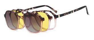 OCCHIALI DA VISTA CON CLIP DONNA PLASTICA