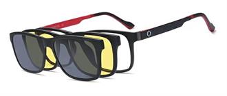 OCCHIALI DA VISTA CON CLIP UOMO PLASTICA