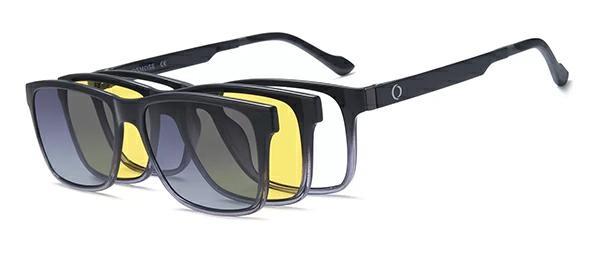 OCCHIALI DA VISTA CON CLIP UOMO PLASTICA