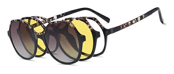 OCCHIALI DA VISTA CON CLIP UOMO PLASTICA