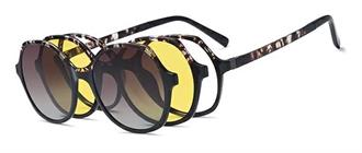 OCCHIALI DA VISTA CON CLIP UOMO PLASTICA