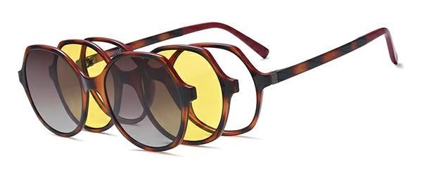 OCCHIALI DA VISTA CON CLIP UOMO PLASTICA