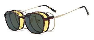 OCCHIALI DA VISTA CON CLIP UNISEX METALLO