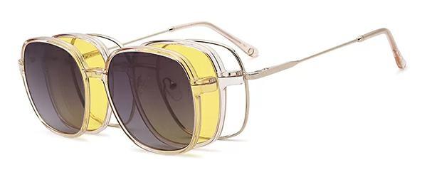 OCCHIALI DA VISTA CON CLIP DONNA METALLO