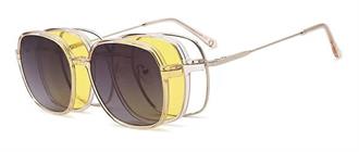 OCCHIALI DA VISTA CON CLIP DONNA METALLO