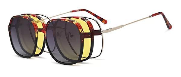 OCCHIALI DA VISTA CON CLIP DONNA METALLO