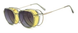 OCCHIALI DA VISTA CON CLIP DONNA METALLO