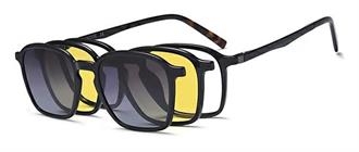 OCCHIALI DA VISTA CON CLIP UNISEX PLASTICA