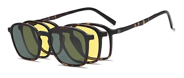 OCCHIALI DA VISTA CON CLIP UNISEX PLASTICA