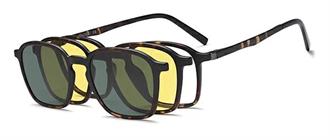 OCCHIALI DA VISTA CON CLIP UNISEX PLASTICA