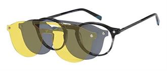 OCCHIALI DA VISTA CON CLIP UOMO PLASTICA