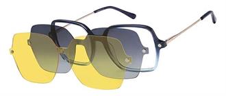 OCCHIALI DA VISTA CON CLIP DONNA PLASTICA