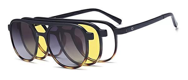 OCCHIALI DA VISTA CON CLIP UOMO PLASTICA