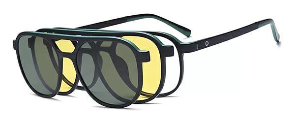 OCCHIALI DA VISTA CON CLIP UOMO PLASTICA