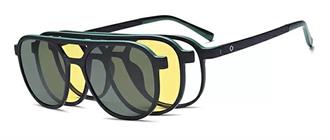 OCCHIALI DA VISTA CON CLIP UOMO PLASTICA