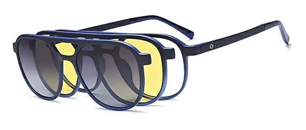 OCCHIALI DA VISTA CON CLIP UOMO PLASTICA