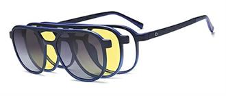 OCCHIALI DA VISTA CON CLIP UOMO PLASTICA