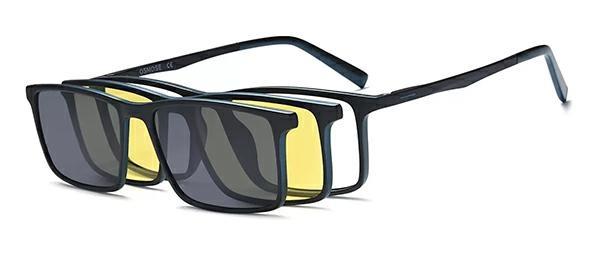 OCCHIALI DA VISTA CON CLIP UOMO PLASTICA