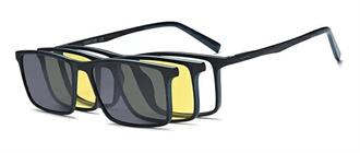 OCCHIALI DA VISTA CON CLIP UOMO PLASTICA