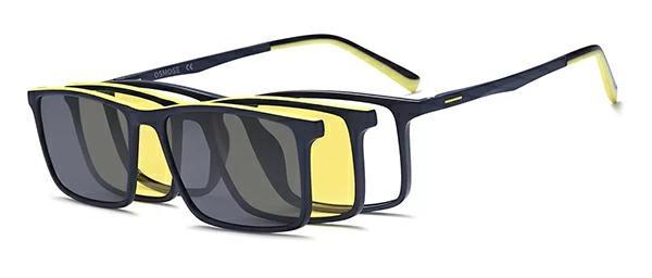 OCCHIALI DA VISTA CON CLIP UOMO PLASTICA