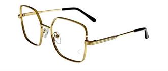 OCCHIALI DA VISTA MADE IN ITALY GOLD DONNA METALLO