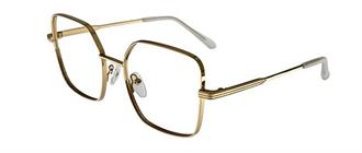 OCCHIALI DA VISTA MADE IN ITALY GOLD DONNA METALLO