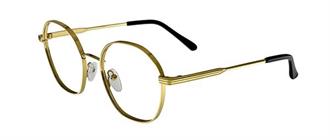 OCCHIALI DA VISTA MADE IN ITALY GOLD DONNA METALLO