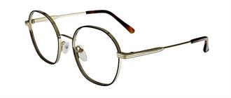 OCCHIALI DA VISTA MADE IN ITALY GOLD DONNA METALLO