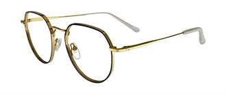 OCCHIALI DA VISTA MADE IN ITALY GOLD DONNA METALLO