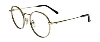 OCCHIALI DA VISTA MADE IN ITALY GOLD DONNA METALLO