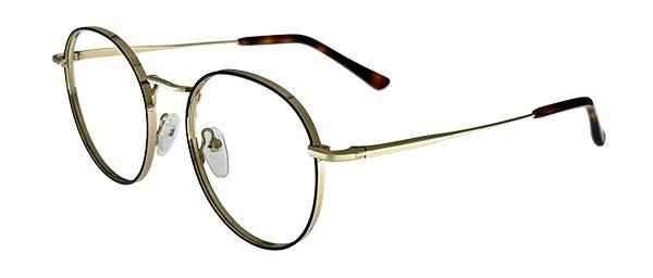 OCCHIALI DA VISTA MADE IN ITALY GOLD DONNA METALLO