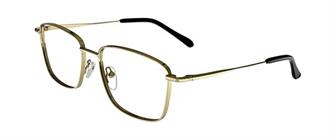 OCCHIALI DA VISTA MADE IN ITALY GOLD UOMO METALLO