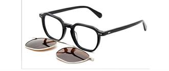 OCCHIALI DA VISTA CON CLIP UNISEX PLASTICA