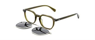 OCCHIALI DA VISTA CON CLIP UNISEX PLASTICA