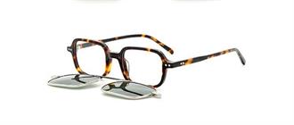 OCCHIALI DA VISTA CON CLIP UNISEX PLASTICA