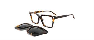 OCCHIALI DA VISTA CON CLIP UNISEX PLASTICA