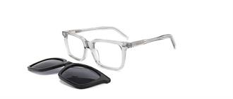 OCCHIALI DA VISTA CON CLIP UNISEX PLASTICA
