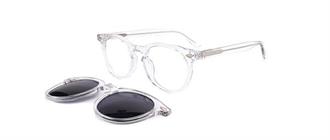 OCCHIALI DA VISTA CON CLIP UNISEX PLASTICA