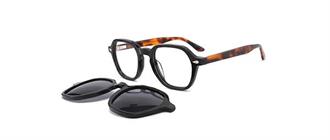 OCCHIALI DA VISTA CON CLIP UNISEX PLASTICA