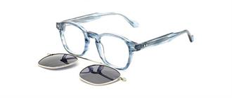 OCCHIALI DA VISTA CON CLIP UNISEX PLASTICA