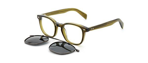 OCCHIALI DA VISTA CON CLIP UNISEX PLASTICA
