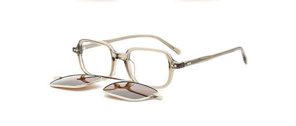 OCCHIALI DA VISTA CON CLIP UNISEX PLASTICA