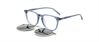 OCCHIALI DA VISTA CON CLIP UNISEX PLASTICA