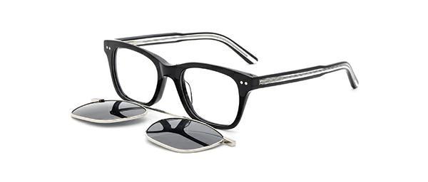 OCCHIALI DA VISTA CON CLIP UOMO PLASTICA